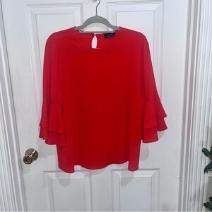 Ltx womens sz med top orange in color